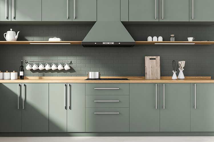 Green Kitchen Design Marvin